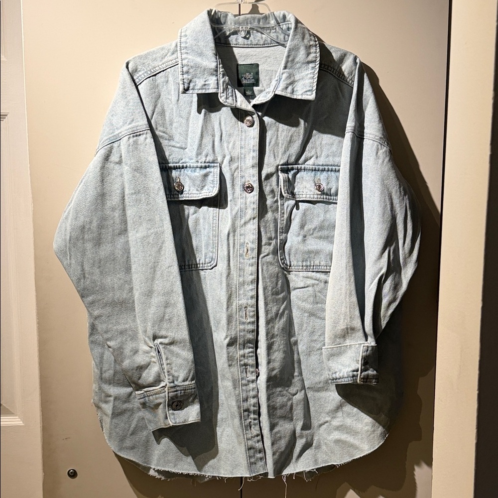 Wild Fable Light Blue Denim Jacket
